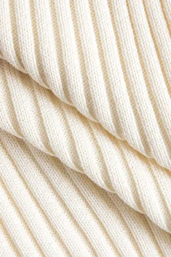 Knitted Metallic Chain Detail Tank Top