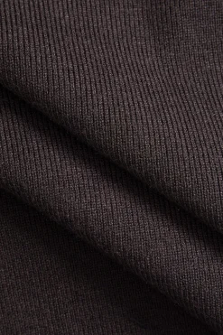 Knitted Pleated High Waist Skirt