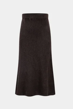 Knitted V-Neck Long-Sleeve Top And Trousers Set