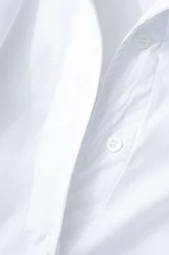 Knot Hem Bell Sleeve Wrap Shirt