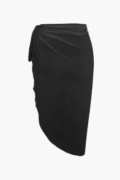 Knot Split Sheer Cover Up
