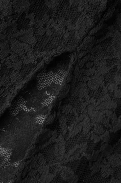 Lace Slip Slit Maxi Dress
