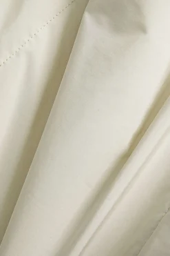 Lapel Belted Puffer