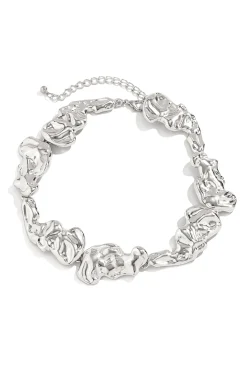 Lava Shape Choker Necklace