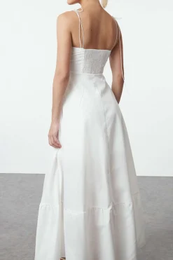 Layered Slip Chiffon Sleeveless Maxi Dress