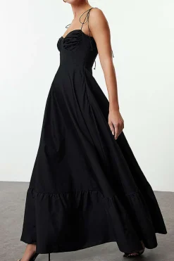 Layered Slip Chiffon Sleeveless Maxi Dress