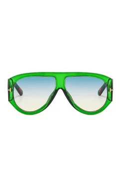 Leopard Print Frame Sunglasses