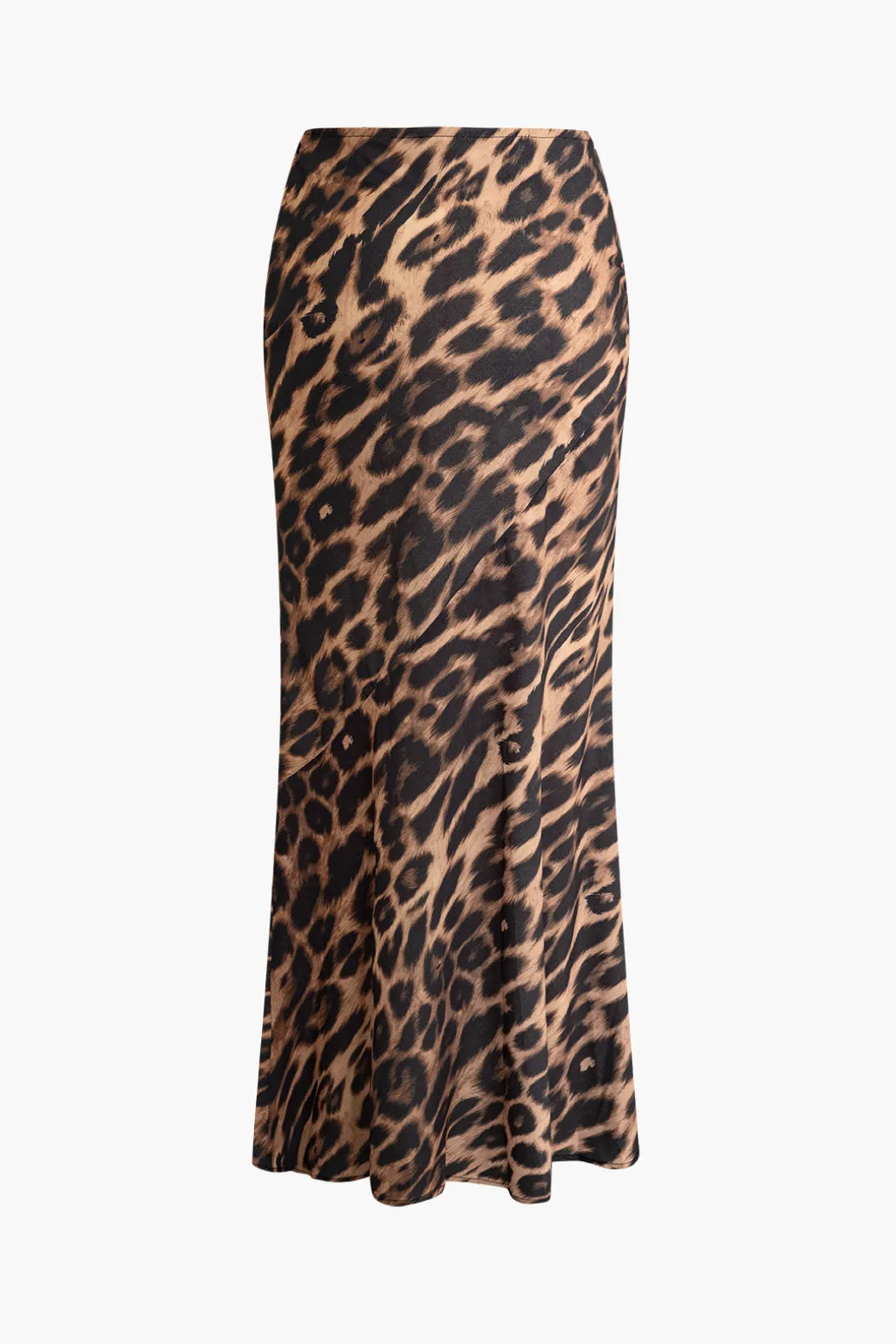 Leopard Print Mermaid Skirt