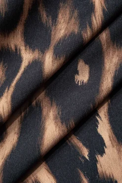Leopard Print Mermaid Skirt