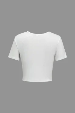 Letter Print T-shirt