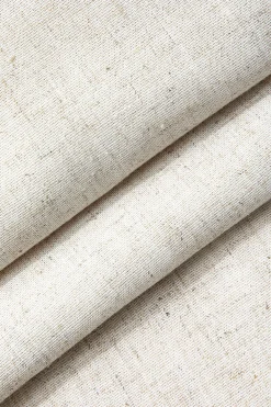 Linen Asymmetrical Zipper Straight Leg Pants