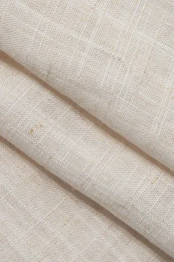 Linen Crop Short Sleeve Shirt