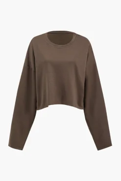 Long Sleeve Top And Drawstring Trousers Set