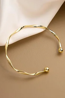 Metal Open Bangle