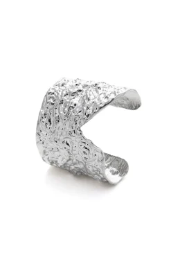 Metal V Notch Cuff Bracelet