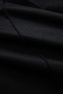 Metallic Decor Straight Leg Trousers