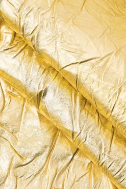 Metallic Textured Midi Skirt