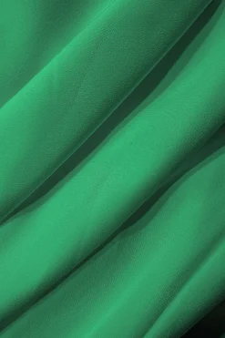 Mock Neck Cut Out Pleated Maxi Dress