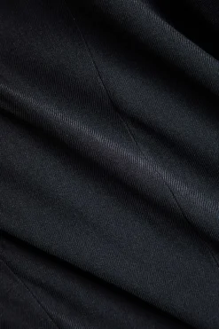 Notched Lapel One Button Blazer