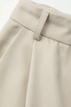 Notched Lapel Tie Back Vest And Straight Leg Suit Pants Set