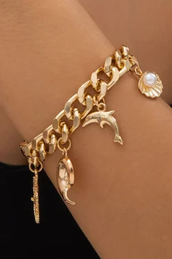 Ocean-themed Pendant Bracelet