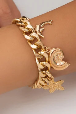 Ocean-themed Pendant Bracelet