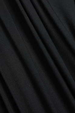 Off Shoulder Slit Sleeveless Maxi Dress