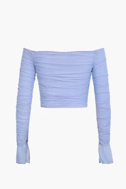 Off-The Shoulder Long-Sleeve Top