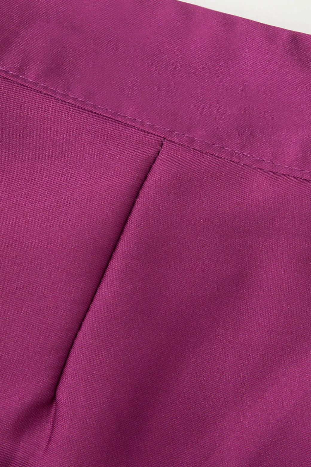 Ombre High Waisted Satin Straight Leg Pants