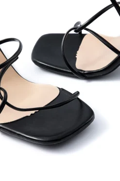 Open Toe Ankle-strapless High Heels