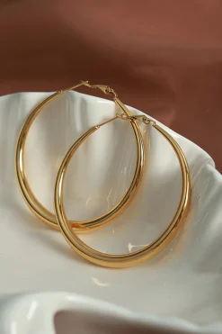 Oversized Round Earrings