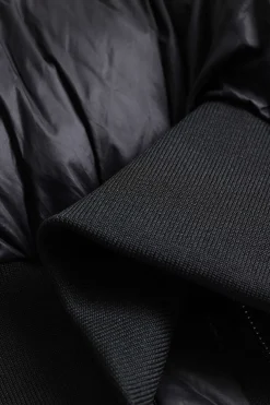 Padded Zipper Cropped Puffer