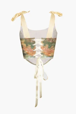 Palm Springs Bustier Top