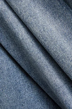 Patchwork Button Detail Jeans