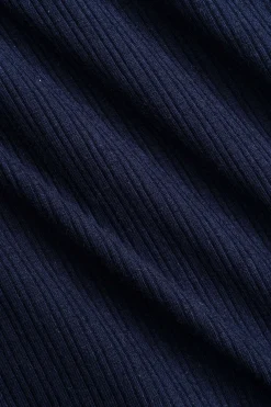 Patchwork V-Neck Long-Sleeve Shirt