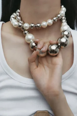 Pearl Double-Layered Necklace