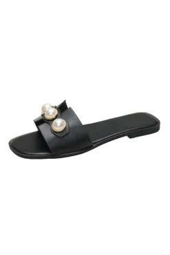 Pearl Flat Slippers