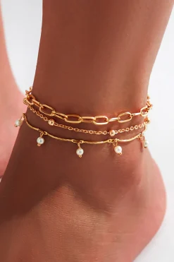 Pearl Layer Anklet