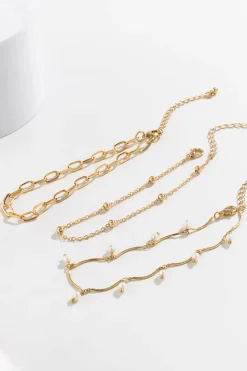 Pearl Layer Anklet