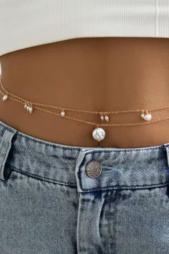 Pearl Pendant Waist Chain