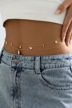Pearl Pendant Waist Chain