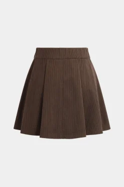 Pleated Mini Skirt