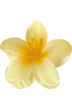 Plumeria Claw Clip