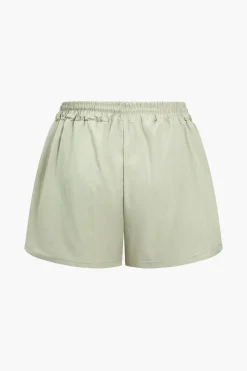Pocket Drawstring Shorts