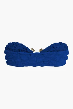 Popcorn Textured Tube Top And Mini Skirt Set