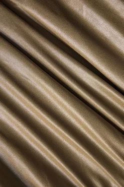 Pu Leather Ruched A-Line Skirt