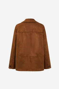 Retro Print Button Pocket Jacket