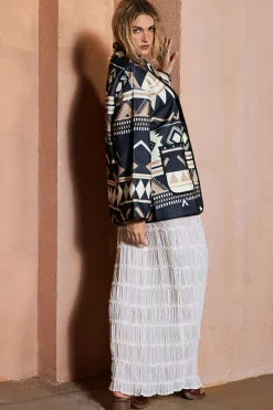 Retro Print Jacket