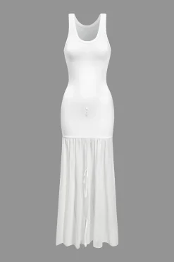 Reversible Bow Tie Tank Mini Dress