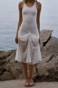 Reversible Bow Tie Tank Mini Dress